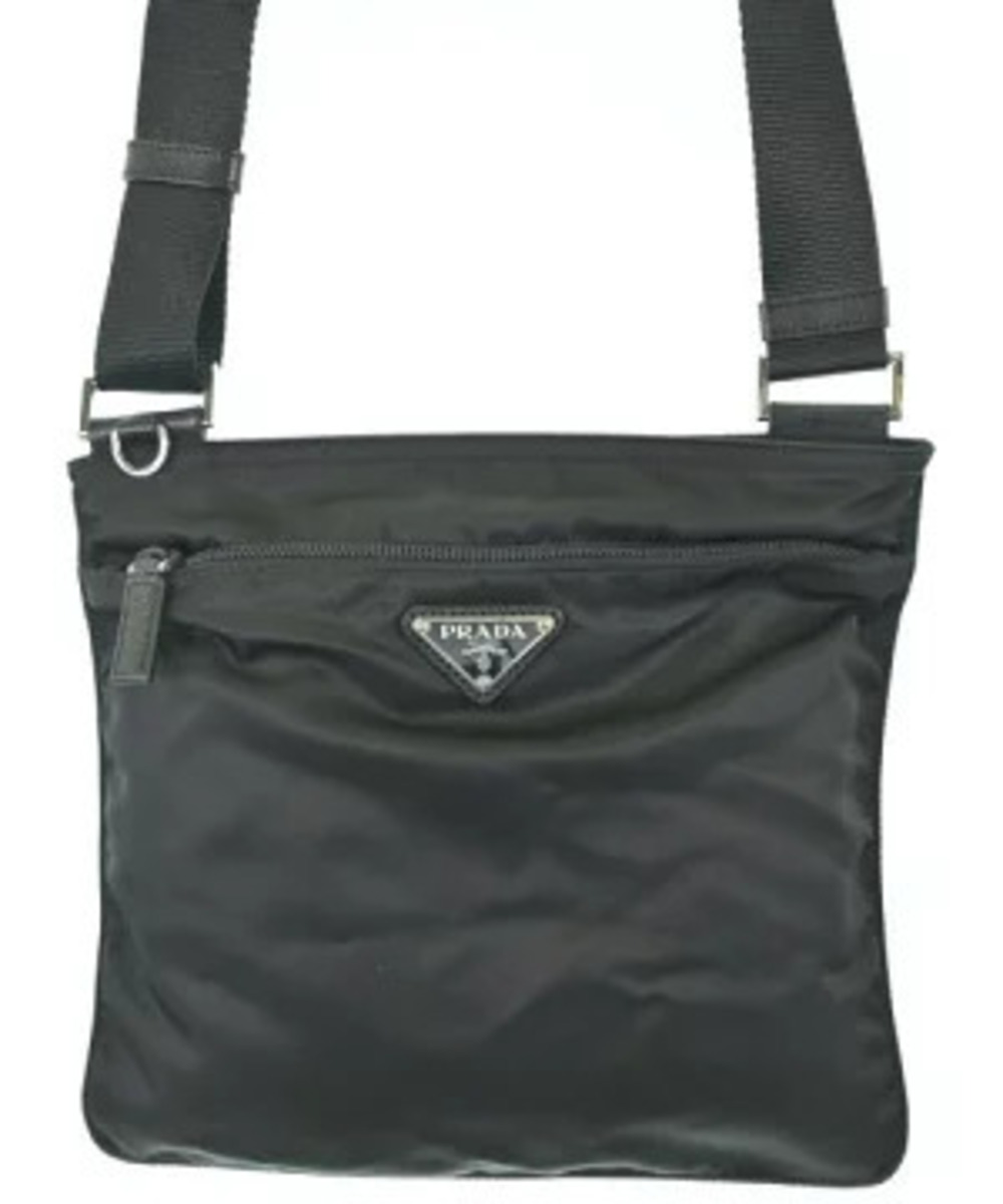 Prada Tessuto Shoulder Bag Black